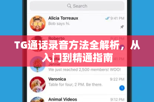 TG通话录音方法全解析，从入门到精通指南