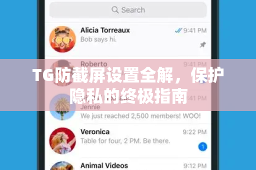 TG防截屏设置全解，保护隐私的终极指南
