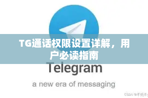 TG通话权限设置详解，用户必读指南