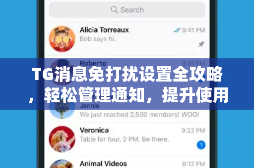 TG消息免打扰设置全攻略，轻松管理通知，提升使用体验