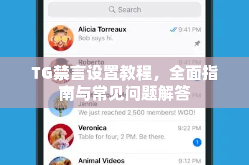 TG禁言设置教程，全面指南与常见问题解答