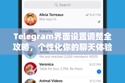 Telegram界面设置调整全攻略，个性化你的聊天体验