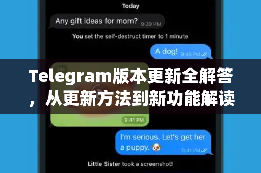 Telegram版本更新全解答，从更新方法到新功能解读，一篇搞定所有疑惑