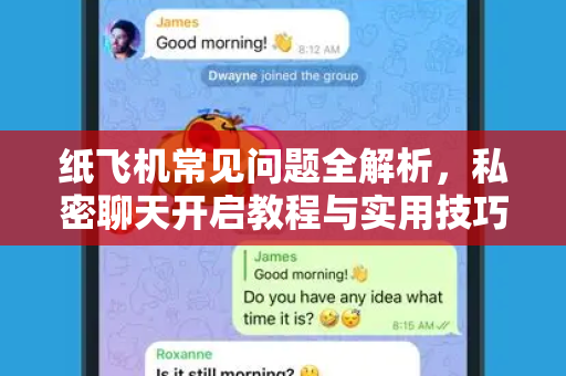 纸飞机常见问题全解析，私密聊天开启教程与实用技巧