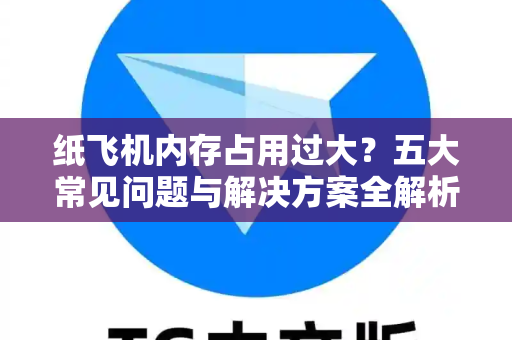 纸飞机内存占用过大？五大常见问题与解决方案全解析-第1张图片-纸飞机官网下载 - 安全加密的即时通讯软件 | 纸飞机官方应用