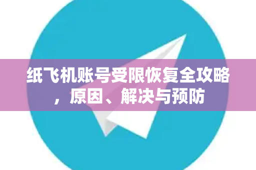 纸飞机账号受限恢复全攻略，原因、解决与预防