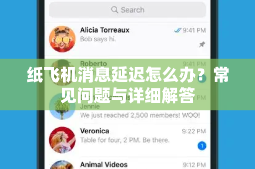 纸飞机消息延迟怎么办？常见问题与详细解答