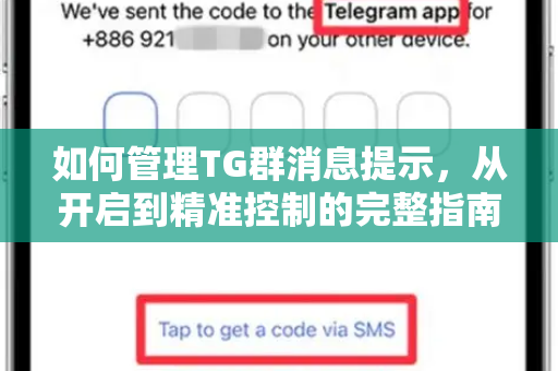 如何管理TG群消息提示，从开启到精准控制的完整指南