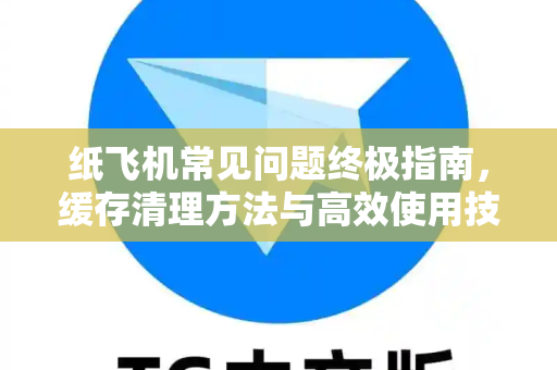 纸飞机常见问题终极指南，缓存清理方法与高效使用技巧