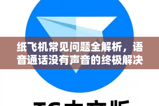 纸飞机常见问题全解析，语音通话没有声音的终极解决方案