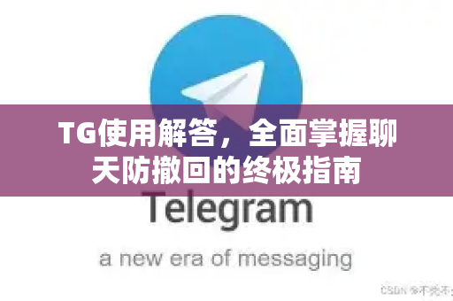 TG使用解答，全面掌握聊天防撤回的终极指南